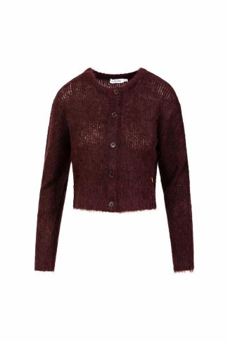 Cardigan corto alpaca