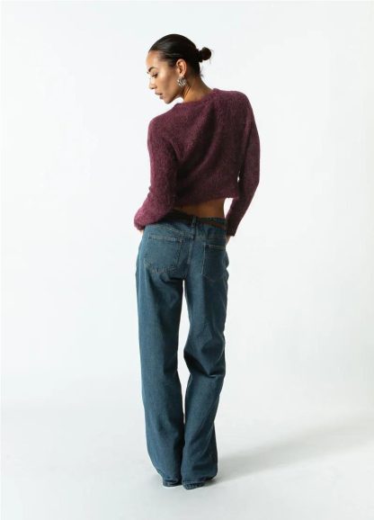Cardigan corto alpaca