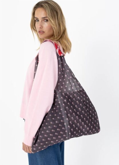 Bolso red lunares rosas