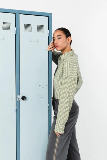 Camisa over rayas PRINT