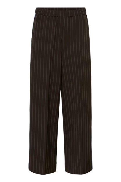 Pantalon raya diplomatica chocolate