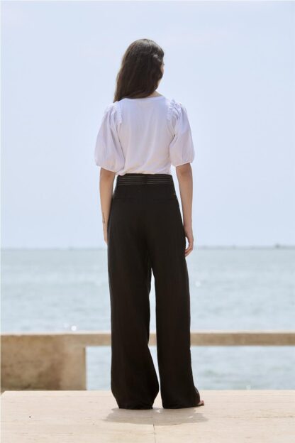 Pants lino negro
