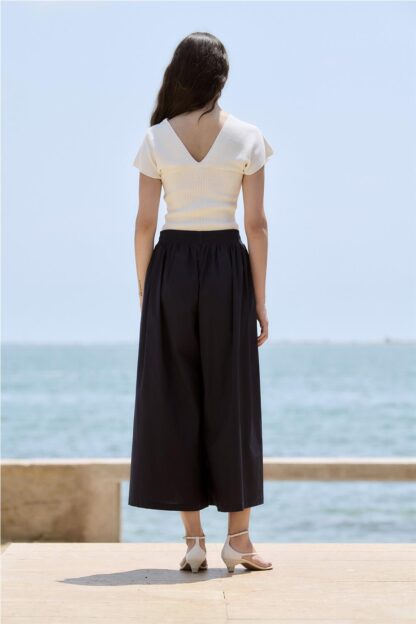 Falda pantalon marino