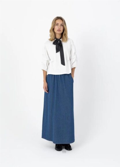 Camisa combinada BLANCO