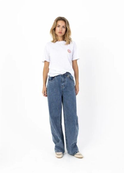 Camiseta smile BLANCO