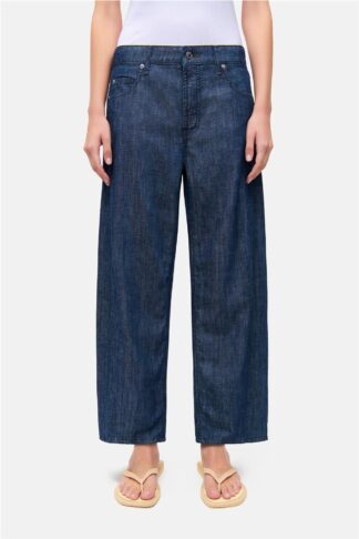 Oria barrel jeans cropped