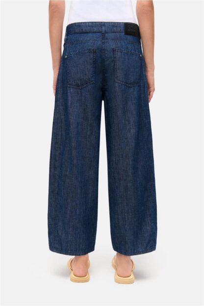 Oria barrel jeans cropped