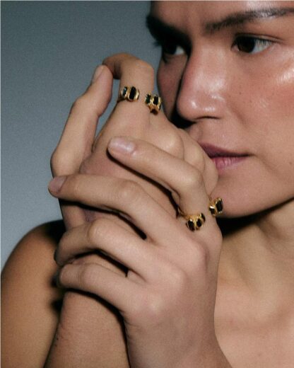 Anillo Valier MARRON