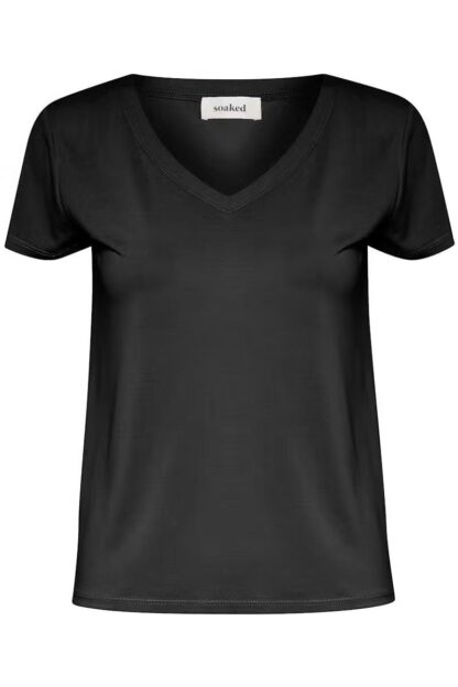 Camiseta pico NEGRO
