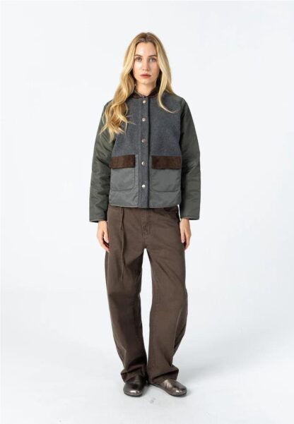 Chaqueta combinada