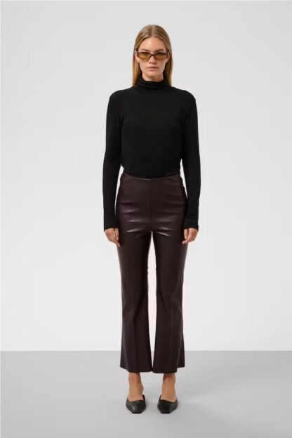 Pantalon polipiel MARRON