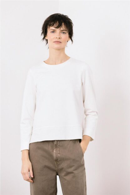 Sudadera basica BLANCO