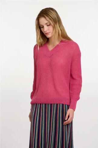 Jersey punto perlado ROSA