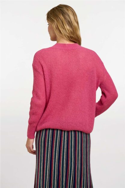 Jersey punto perlado ROSA